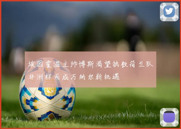 埃因霍温主帅博斯渴望执教荷兰队非洲杯或成万纳尔新机遇